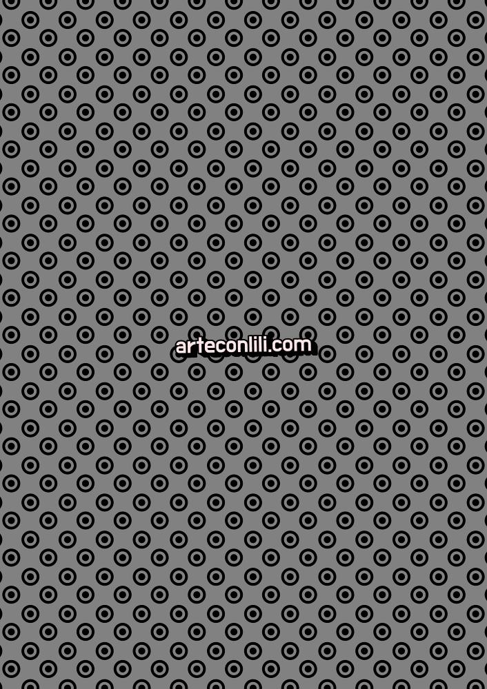 papel con logo digital descargable Papel de Círculos Interiores con fondo color F9A8D4